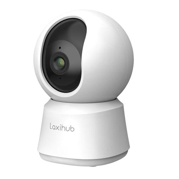 Laxihub P2Q indendørs 4 MP Wi-Fi-kamera med pan og tilt